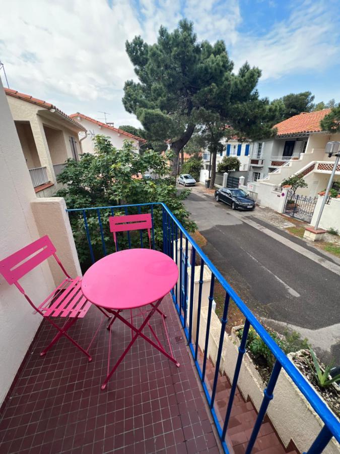 Grand F3 Vue Mer Centre Plage Proche Commerces Plage d'Argeles Exterior photo
