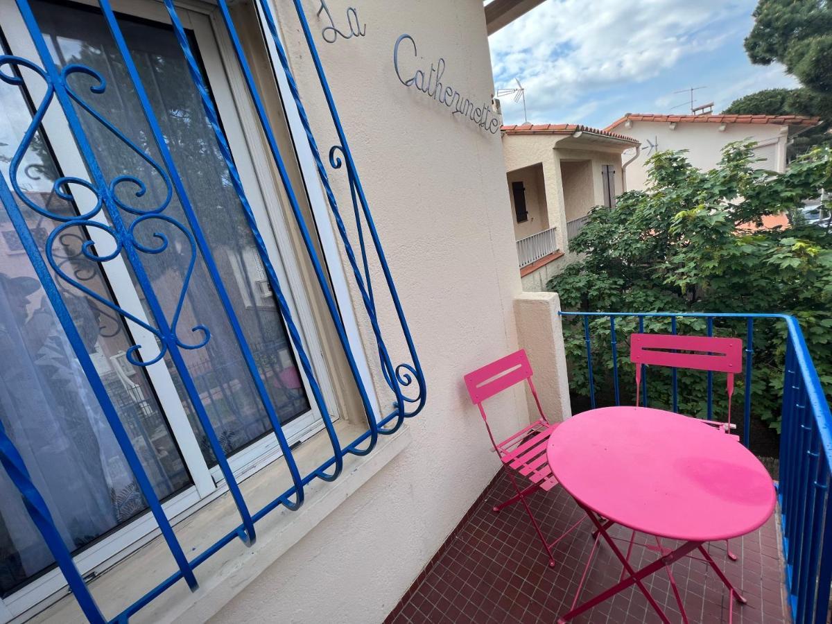 Grand F3 Vue Mer Centre Plage Proche Commerces Plage d'Argeles Exterior photo
